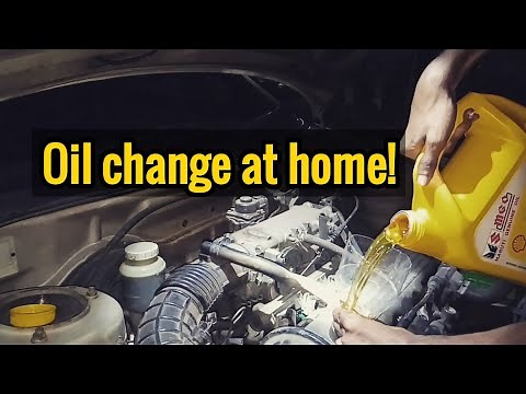 CAR ENGINE OIL CHANGE | Baleno | EASY METHOD | ( BEGINNER'S GUIDE )