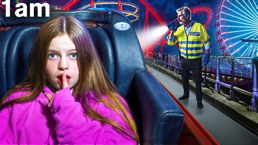 I Snuck Into an Amusement Park OVERNIGHT | Jordan Matter