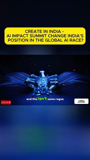 India launched the "Create in India" mission #shorts #ai #technology