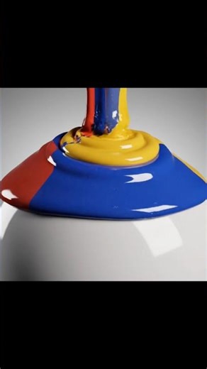 This Perfect Paint Flow Will Relax Your Brain #shorts