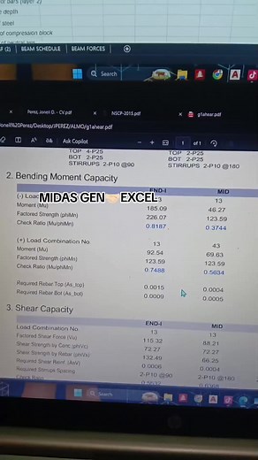 Structural Engineering Techniques with MIDAS GEN & Excel
