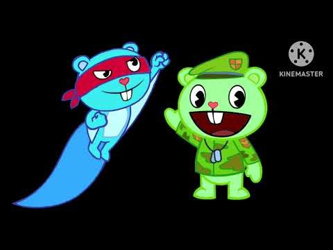 Happy Tree Friends Splendid and Flippy