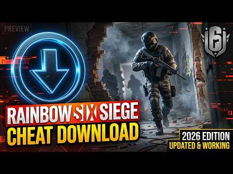 R6 Siege Cheats 2026 | ESP + Aimbot + Wallhack | Rainbow Six Hack Free Download