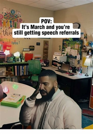 Please make it stop 🫠 #schoolslp #specialeducation #speechdelay #speechtherapy #slp