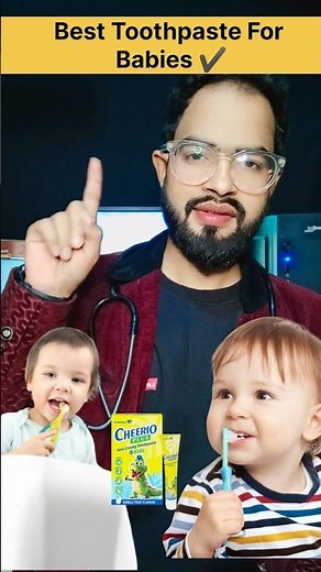 Best toothpaste for babies 🤩