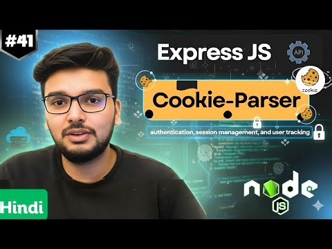 Cookies in Express.js Using Cookie-Parser | Cookie-Parser in Express.js Explained | Node.js Backend