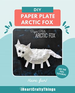 🦊❄️ Looking for a fun, easy winter craft? This Paper Plate Arctic Fox Craft is perfect for kids who love adorable animals and getting a little crafty ✂️ With just a few supplies like paper plates, tissue paper, and googly eyes, your little ones will have a blast making their own fluffy fox friend. Feeling adventurous? Swap out the white tissue for orange and create a regular fox instead! 🦊🍊 Either way, it’s a fun way to keep kids entertained and creative during the colder months. Ready to get