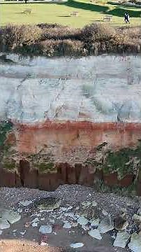 Exploring Hunstanton Cliffs | Stunning Drone Footage & Coastal Erosion Insights