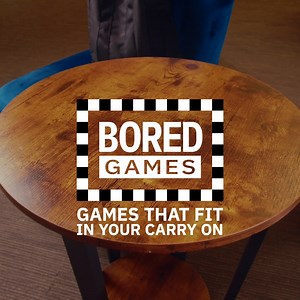 Flight delayed? Stuck on the tarmac? Conversation dried up? Never fear! Take a look at our recommend games that fit into any bag (or pocket). Comment your favourite below. | Trtl