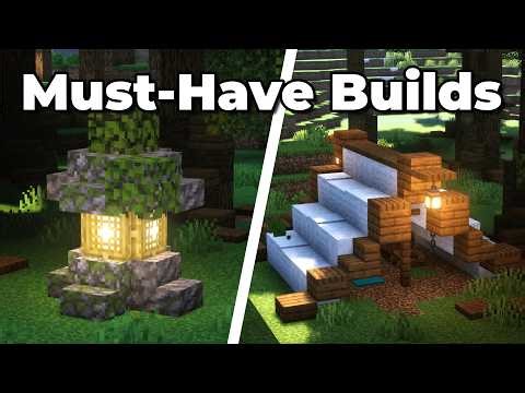 5 MUST-HAVE Builds for Your Minecraft Survival World