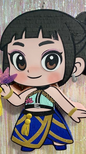 16K views · 322 reactions | Tarde mucho en realizarla pero me encanto como quedo 殺殺 #piñatashechasconamor #piñatasarlette #piñatas #kpopdemonhunters | Piñatas Arlette | Facebook