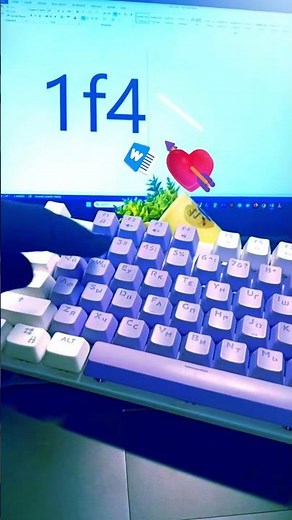 💘Heart in Microsoft Word! 💘