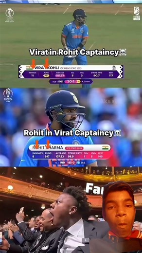 Rohit vs Virat #trend #cricket #ytshorts #cricketlover #shorts cricket11rr#viral