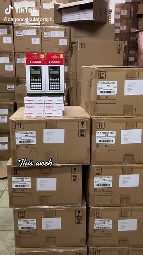 Our bestselling Canon F-789SGA calculators are back! 💳💥 Link in bio 🛒 #CanonCalculatorsPH #SolvedByCanon #calculators #f789sga #newarrivals #canoncalculator #fy