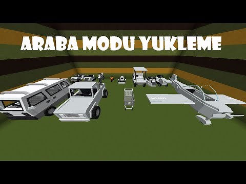 Minecraft Araba Modu - Mycrayfish Vehicle Mod Benzin Yapımı ve mod tanıtımı
