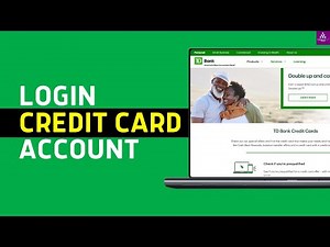 How To Login TD Credit Card Online Account (2024) - Step by Step