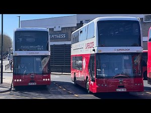 FULL ROUTE VISUAL | Superloop Route SL4 running through Silvertown Tunnel | Canary Wharf- Grove Park