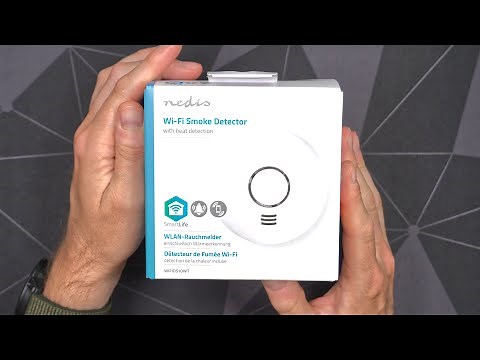 Nedis WIFI Smart Life Smoke Detektor: Unboxing & Setup