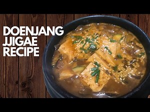Doenjang Jjigae Recipe | Beef Fermented Soybean Paste Stew | Korean Dish | Ljames Kitchen