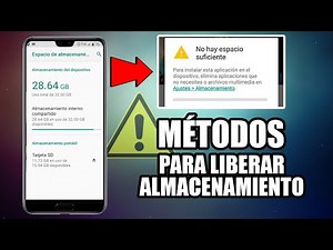 5 FORMAS DE AUMENTAR ESPACIO DE ALMACENAMIENTO INTERNO EN ANDROID 2022 | Mas Memoria Libre