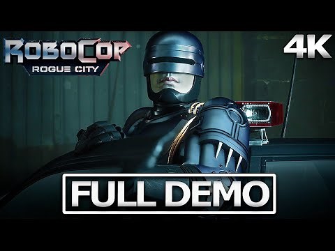 Robocop: Rogue City Full Walkthrough Game Demo 4K 60FPS