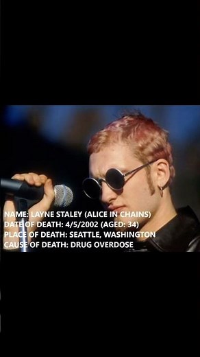 The Last Performance of LAYNE STALEY #history #death #aliceinchains #laynestaley #lastperformance