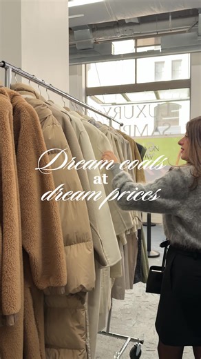 Cozy Coats Dreaming at NYC Sample Sale