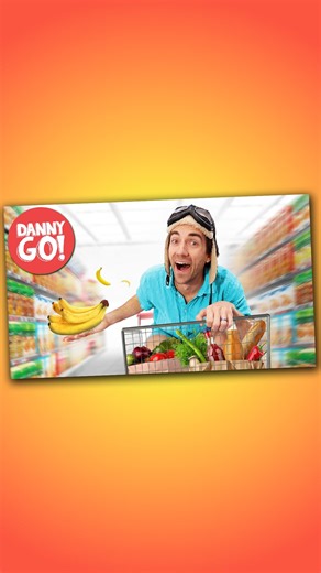 Danny Go! on Instagram: "NEW SONG!!! Join Danny Go in an exciting dash through the grocery store! ‍♂️ Run, jump, and duck your way down the aisles as you collect all the items on the shopping list! Oh, but watch out for the freezer doors! 略 To watch this video, search “Danny Go Grocery Store Dash” on YouTube! #dannygo #grocerystore #kidssongs #groceryrun #checkouttime #kindergarten #momsofinstagram #fyp"
