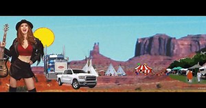 A Country & Western music festival in Barvaux