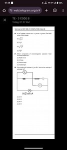 If the reading of voltmeter V1 is 40 V, what is the reading of ... | Filo