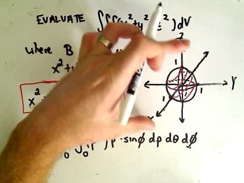 Evaluating a Triple Integral in Spherical Coordinates