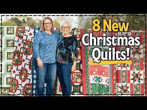8 NEW 5-Yard Christmas Quilts | Christmas Just Got Bigger!