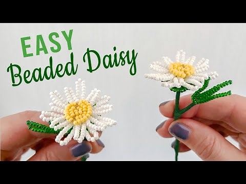 Beaded Flowers For Beginners Tutorial | 6 French Beaded Flower Techniques