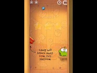 Cut the Rope Toy Box Level 1 (3 Stars)