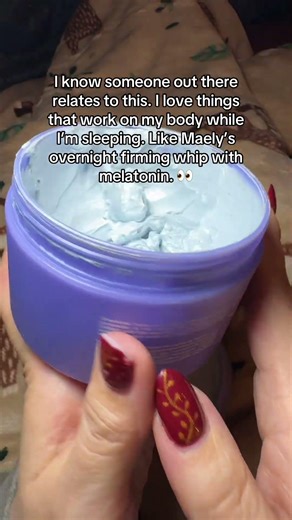 Maelys Get Dreamy Overnight Toning Whip Overnight body toning whip formulated with Milk Thistle and