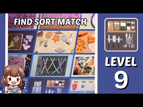 Find Sort Match Level 9 Walkthrough