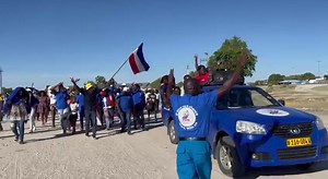 2.1K views · 31 reactions | CLOSER TO YOU: The Popular Democratic Movement’s secretary general, Manuel Ngaringombe, officially opened the party’s regional office in Oshana on Saturday. Senior party members, supporters and sympathisers joined Ngaringombe when he addressed the masses at Okandjengedi this afternoon ahead of the 2024 general election. At the occasion, he accused Swapo of stealing millions from the poor. Video: Tuyeimo Haidula | Namibian Sun | Facebook