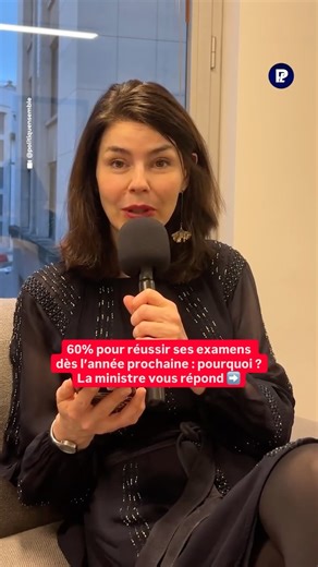 Politiquensemble on Instagram: "🇧🇪 Dès l’année prochaine, il faudra 60% pour réussir son CEB, son CE1D ou son CESS. La ministre de l’Éducation de la Fédération Wallonie-Bruxelles vous explique pourquoi. 📺 Épisode 2 sur 3 de notre mini-série « La ministre de l’Éducation répond à vos questions » ➡️ Merci à @vglatigny et son équipe pour l’accueil. ✏️ Écriture : basée sur des questions reçues de la part des élèves et / ou de leurs parents 📸 Tournage : @yht.96 @noah_heinee #politiquebelge #valeri