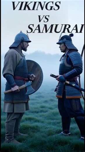 Vikings Vs Samurai: The Fight That Never Happened #historyshorts #riseandruin #shortsfeed