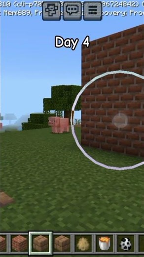 #Day 4 in Minecraft rom#trendingshorts#viralvideo #ytshorts#ytlogic #comment #subscribe #XYRO GAMERS