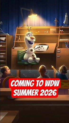 New Olaf Animatronic Drawing Class Coming to Hollywood Studios #disneyworldnews #frozen