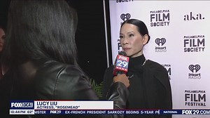 Lucy Liu graces the red carpet in Philly for 'Rosemead' screening