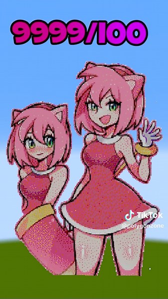 #amyrose #sonic #minecraft #minecraftbuilding | minecraft