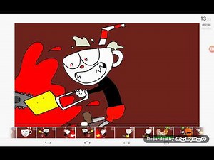 Cuphead- Chainsaw- meme