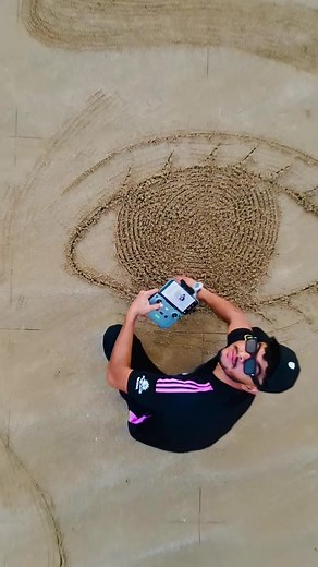 World's Biggest Customized Sand Art Portraits