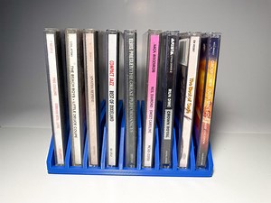 CD Holder – 2–9 Slot Reversible Desktop CD Display Stand - Etsy