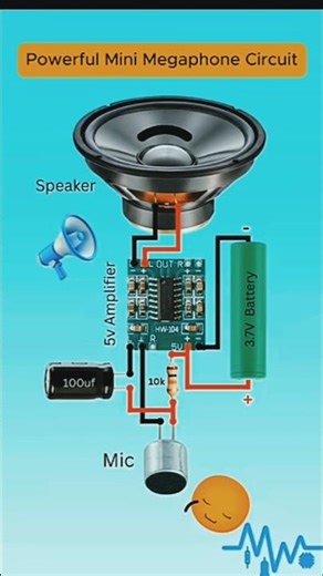 powerful mini microphone circuit#shorts #shortsfeed