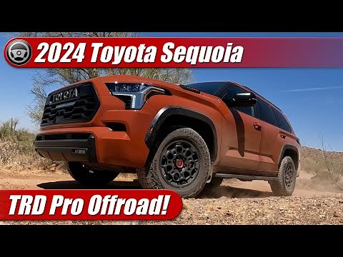 2024 Toyota Sequoia TRD Pro: Offroad Test Drive Review