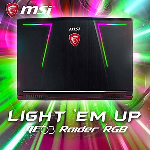 Aquí un monstruo de computadora, ahora con RGB. P.D. Es hermosa #MSIGaming #RGBPerKey #GE63RGB | MSI Gaming
