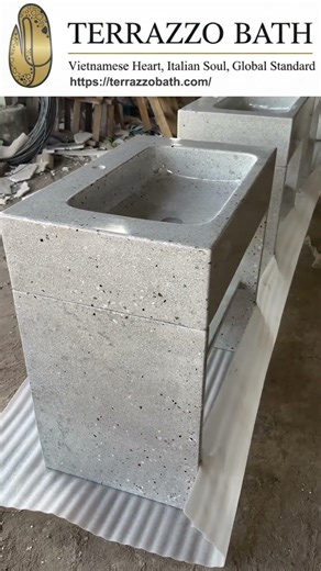 The Legacy Piece #terrazzobath #terrazzo #terrazzodesign #interiordesign #bathroomdesign